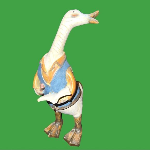 Adorable ceramic set of 3 animated ducks with books and a ruler for scho… - Picture 5 of 11